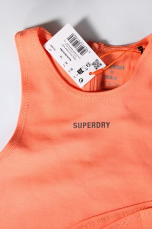 Damska koszulka na ramiączkach Superdry, Rozmiar L, Kolor Pomarańczowy, Cena 36,25 zł