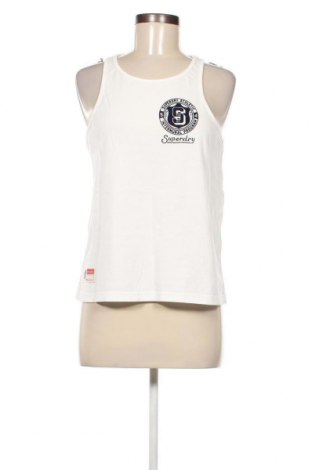 Γυναικείο αμάνικο μπλουζάκι Superdry, Μέγεθος M, Χρώμα Λευκό, Τιμή 10,52 €