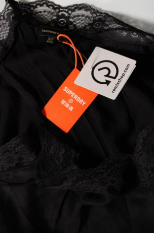 Γυναικείο αμάνικο μπλουζάκι Superdry, Μέγεθος M, Χρώμα Μαύρο, Τιμή 17,53 €