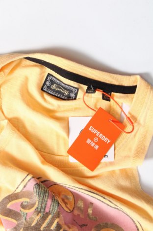 Γυναικείο αμάνικο μπλουζάκι Superdry, Μέγεθος M, Χρώμα Κίτρινο, Τιμή 7,01 €