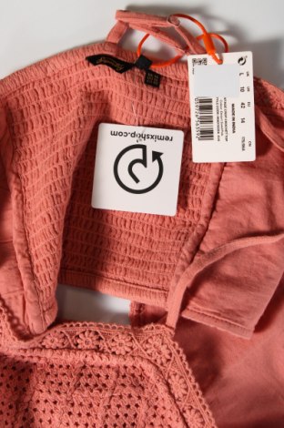Γυναικείο αμάνικο μπλουζάκι Superdry, Μέγεθος L, Χρώμα Ρόζ , Τιμή 7,01 €