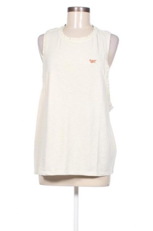 Γυναικείο αμάνικο μπλουζάκι Superdry, Μέγεθος L, Χρώμα Εκρού, Τιμή 17,53 €