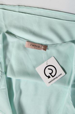 Γυναικείο αμάνικο μπλουζάκι TWINSET, Μέγεθος M, Χρώμα Μπλέ, Τιμή 12,99 €