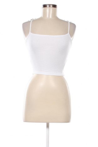 Γυναικείο αμάνικο μπλουζάκι Tally Weijl, Μέγεθος XXS, Χρώμα Λευκό, Τιμή 8,87 €