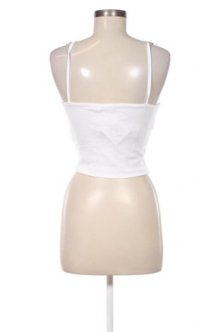 Γυναικείο αμάνικο μπλουζάκι Tally Weijl, Μέγεθος S, Χρώμα Λευκό, Τιμή 6,17 €