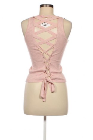 Γυναικείο αμάνικο μπλουζάκι Tally Weijl, Μέγεθος S, Χρώμα Ρόζ , Τιμή 2,65 €