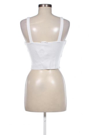 Γυναικείο αμάνικο μπλουζάκι Tally Weijl, Μέγεθος M, Χρώμα Λευκό, Τιμή 8,04 €