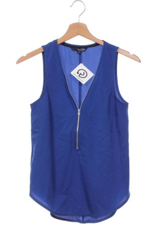 Γυναικείο αμάνικο μπλουζάκι Tally Weijl, Μέγεθος XXS, Χρώμα Μπλέ, Τιμή 5,44 €