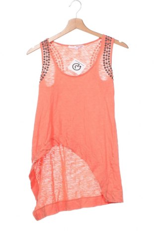 Γυναικείο αμάνικο μπλουζάκι Tally Weijl, Μέγεθος XS, Χρώμα Πορτοκαλί, Τιμή 8,24 €