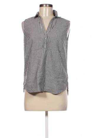 Γυναικείο αμάνικο μπλουζάκι Tom Tailor, Μέγεθος S, Χρώμα Γκρί, Τιμή 7,16 €