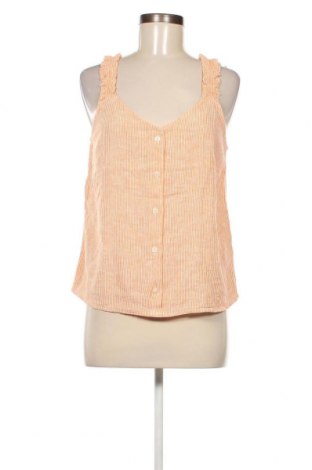 Γυναικείο αμάνικο μπλουζάκι Tom Tailor, Μέγεθος M, Χρώμα Πορτοκαλί, Τιμή 6,39 €
