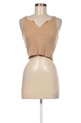 Γυναικείο αμάνικο μπλουζάκι Topshop, Μέγεθος M, Χρώμα  Μπέζ, Τιμή 2,80 €