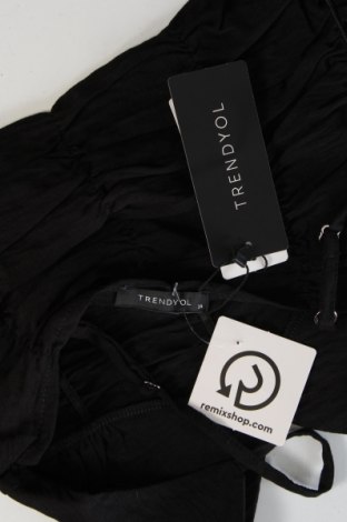 Γυναικείο αμάνικο μπλουζάκι Trendyol, Μέγεθος XS, Χρώμα Μαύρο, Τιμή 3,84 €