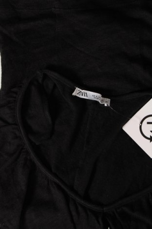 Tricou de damă Zara, Mărime S, Culoare Negru, Preț 40,53 Lei