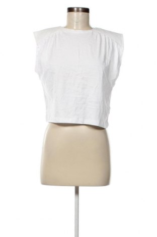 Γυναικείο αμάνικο μπλουζάκι Zara, Μέγεθος S, Χρώμα Λευκό, Τιμή 7,37 €