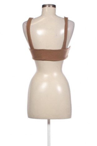 Γυναικείο αμάνικο μπλουζάκι Zara, Μέγεθος M, Χρώμα Καφέ, Τιμή 5,56 €