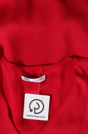 Γυναικείο αμάνικο μπλουζάκι Zara, Μέγεθος XS, Χρώμα Κόκκινο, Τιμή 6,14 €