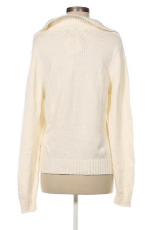 Дамски пуловер, Размер L, Цвят Бял, Цена 8,41 лв.