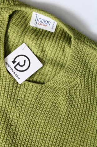 Дамски пуловер, Размер L, Цвят Зелен, Цена 6,38 лв.