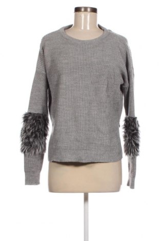 Дамски пуловер, Размер L, Цвят Сив, Цена 14,08 лв.