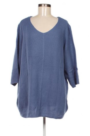 Damenpullover, Größe 4XL, Farbe Blau, Preis 19,17 €