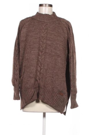 Дамски пуловер, Размер XL, Цвят Кафяв, Цена 14,21 лв.