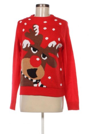 Дамски пуловер, Размер S, Цвят Червен, Цена 8,41 лв.