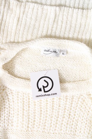 Γυναικείο πουλόβερ, Μέγεθος XL, Χρώμα Λευκό, Τιμή 5,02 €