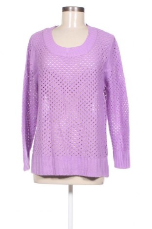 Γυναικείο πουλόβερ, Μέγεθος XL, Χρώμα Βιολετί, Τιμή 4,31 €