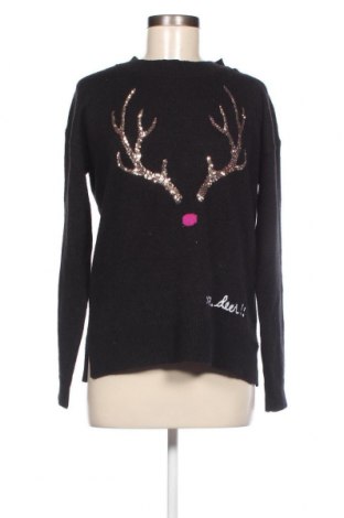 Дамски пуловер, Размер M, Цвят Черен, Цена 8,41 лв.