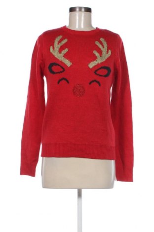 Дамски пуловер, Размер XS, Цвят Червен, Цена 8,74 лв.