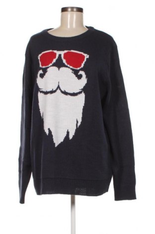 Γυναικείο πουλόβερ, Μέγεθος XL, Χρώμα Μπλέ, Τιμή 6,97 €
