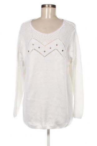 Γυναικείο πουλόβερ, Μέγεθος XL, Χρώμα Λευκό, Τιμή 7,18 €