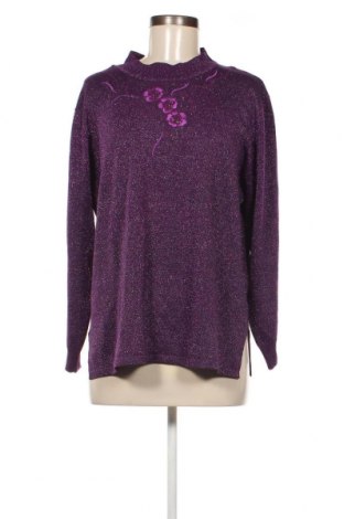 Дамски пуловер, Размер XL, Цвят Лилав, Цена 5,51 лв.