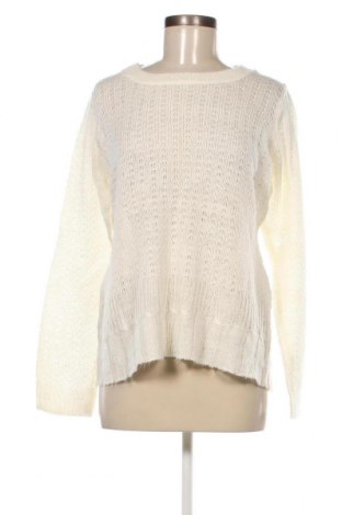 Дамски пуловер, Размер L, Цвят Бял, Цена 8,74 лв.