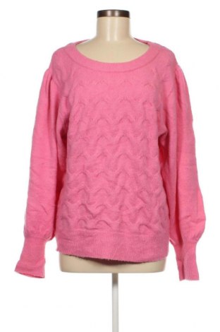 Дамски пуловер, Размер XL, Цвят Розов, Цена 16,53 лв.