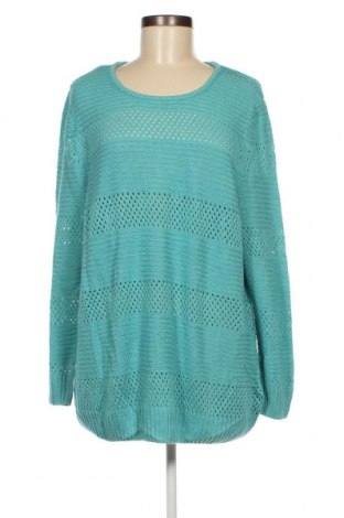 Дамски пуловер, Размер XXL, Цвят Син, Цена 8,41 лв.