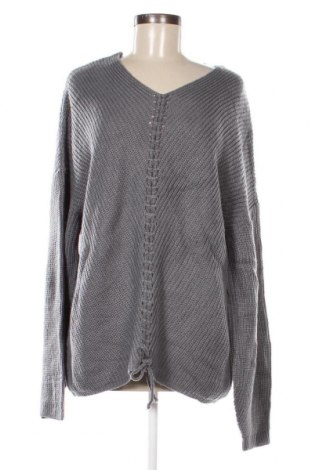 Γυναικείο πουλόβερ, Μέγεθος XXL, Χρώμα Γκρί, Τιμή 5,38 €