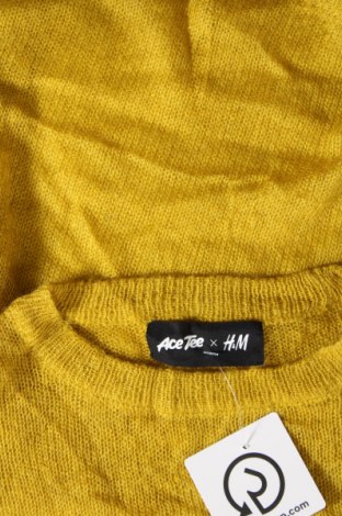 Pulover de femei Ace Tee X H&M, Mărime S, Culoare Galben, Preț 20,99 Lei