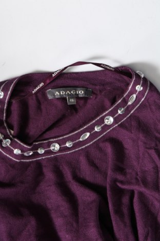Pulover de femei Adagio, Mărime XL, Culoare Mov, Preț 31,48 Lei