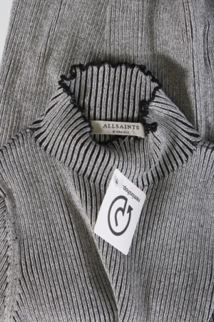 Дамски пуловер AllSaints, Размер XS, Цвят Сив, Цена 67,06 лв.
