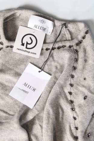 Дамски пуловер Allude, Размер S, Цвят Сив, Цена 244,00 лв.