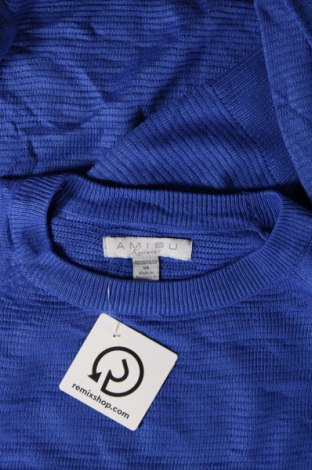 Дамски пуловер Amisu, Размер M, Цвят Син, Цена 7,54 лв.
