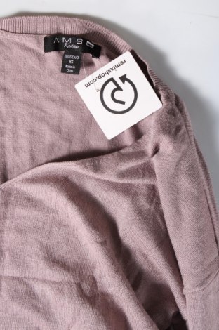 Дамски пуловер Amisu, Размер XS, Цвят Лилав, Цена 5,51 лв.