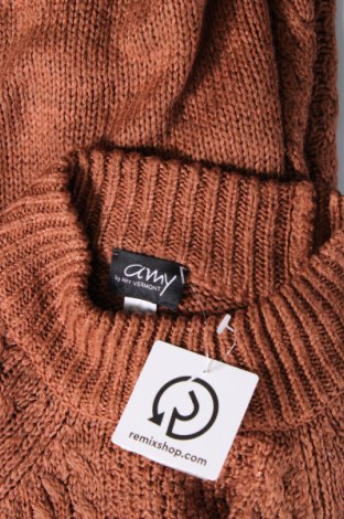 Дамски пуловер Amy Vermont, Размер L, Цвят Кафяв, Цена 7,79 лв.