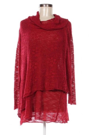 Γυναικείο πουλόβερ Andrea, Μέγεθος L, Χρώμα Κόκκινο, Τιμή 2,69 €