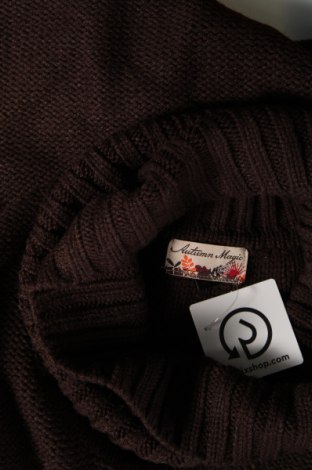 Γυναικείο πουλόβερ Autumn Magic, Μέγεθος XL, Χρώμα Καφέ, Τιμή 11,14 €