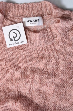 Pulover de femei Aware by Vero Moda, Mărime L, Culoare Roz, Preț 24,87 Lei