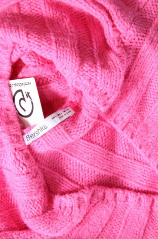 Pulover de femei Bershka, Mărime L, Culoare Roz, Preț 38,16 Lei