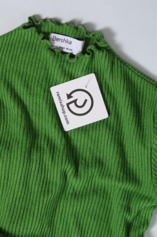 Pulover de femei Bershka, Mărime XS, Culoare Verde, Preț 20,71 Lei